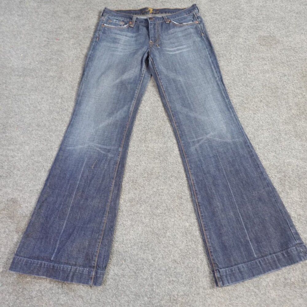 7 For All Mankind Women's Blue Jeans